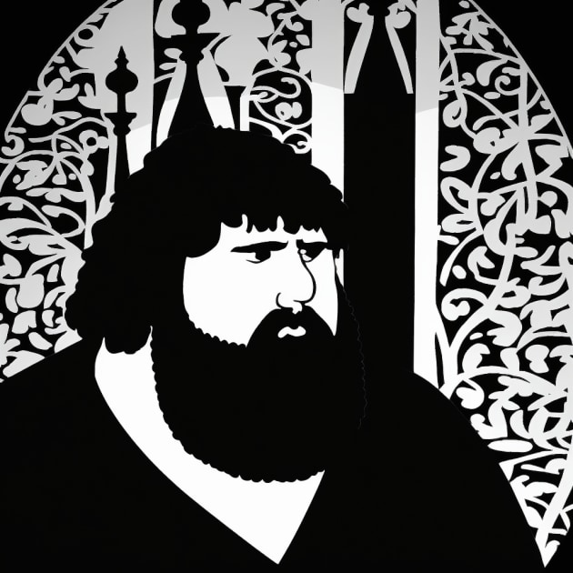 hagrid-art-style-of-aubrey-beardsley