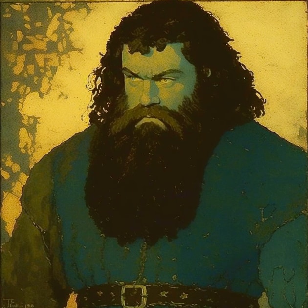 hagrid-art-style-of-edmund-dulac