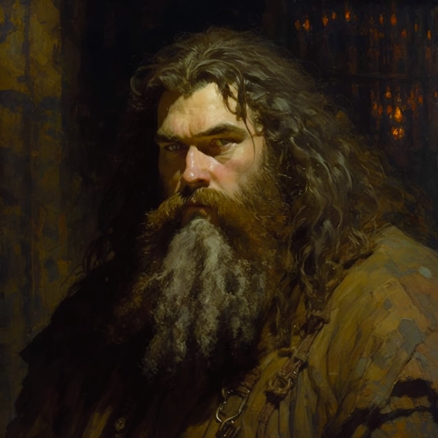 hagrid-art-style-of-edwin-austin-abbey