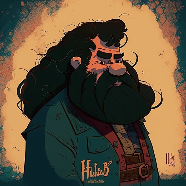 hagrid-art-style-of-ralph-bakshi