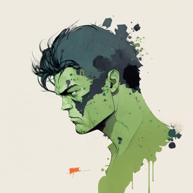 hulk-art-style-of-conrad-roset