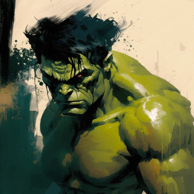 hulk-art-style-of-jeffrey-catherine-jones