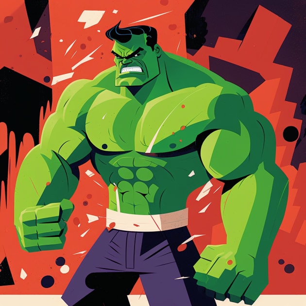 hulk-art-style-of-josh-agle