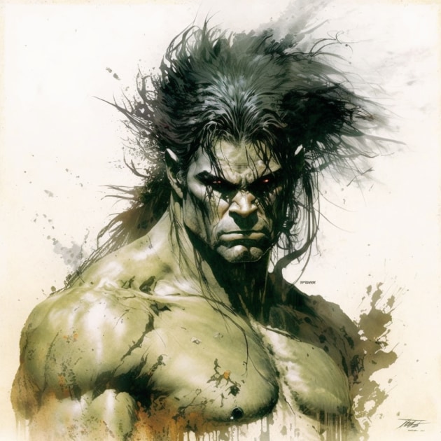 hulk-art-style-of-luis-royo