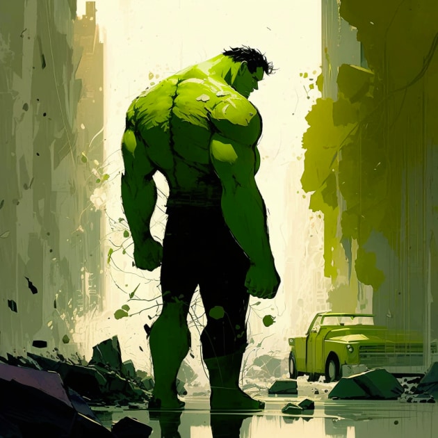 hulk-art-style-of-pascal-campion