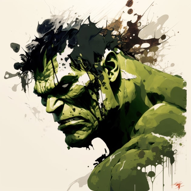 hulk-art-style-of-yoji-shinkawa