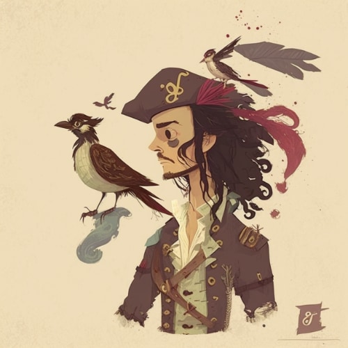 jack-sparrow-art-style-of-amy-earles