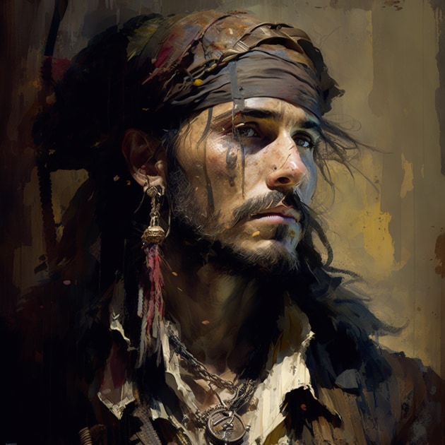 jack-sparrow-art-style-of-hans-makart