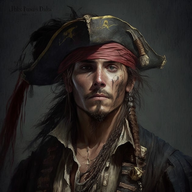 jack-sparrow-art-style-of-jacques-louis-david