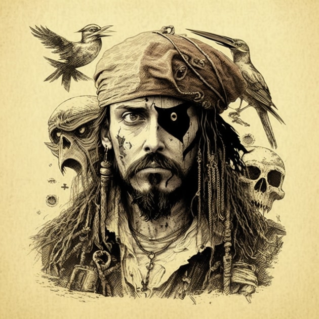 jack-sparrow-art-style-of-john-tenniel