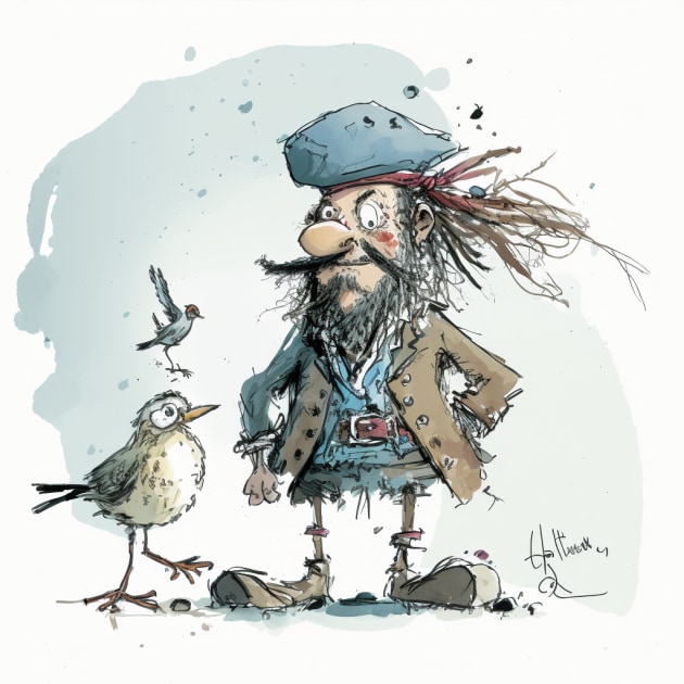 jack-sparrow-art-style-of-quentin-blake