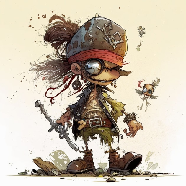 jack-sparrow-art-style-of-skottie-young