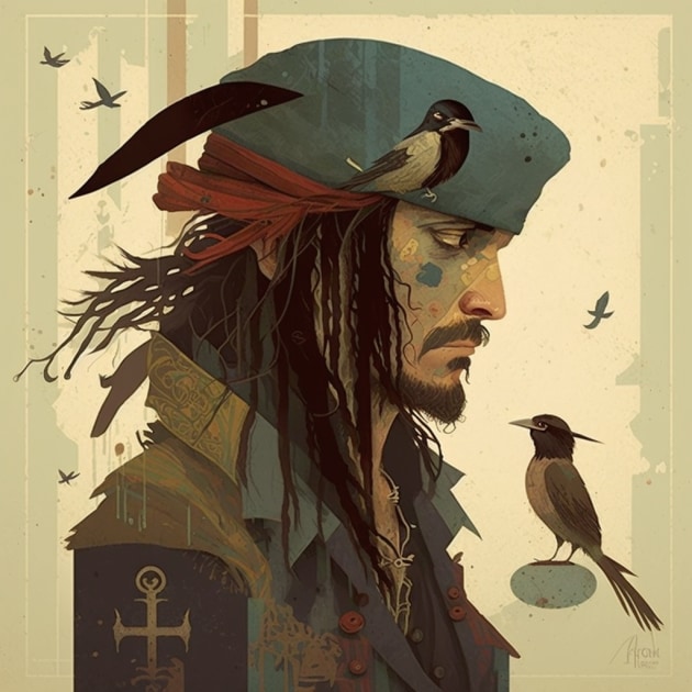 jack-sparrow-art-style-of-tracie-grimwood