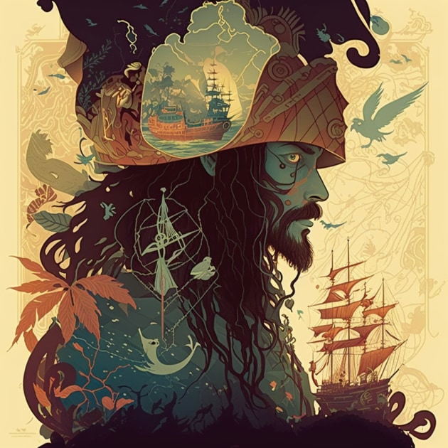 jack-sparrow-art-style-of-victo-ngai