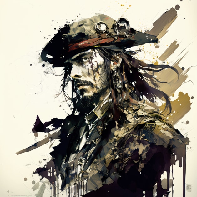 jack-sparrow-art-style-of-yoji-shinkawa