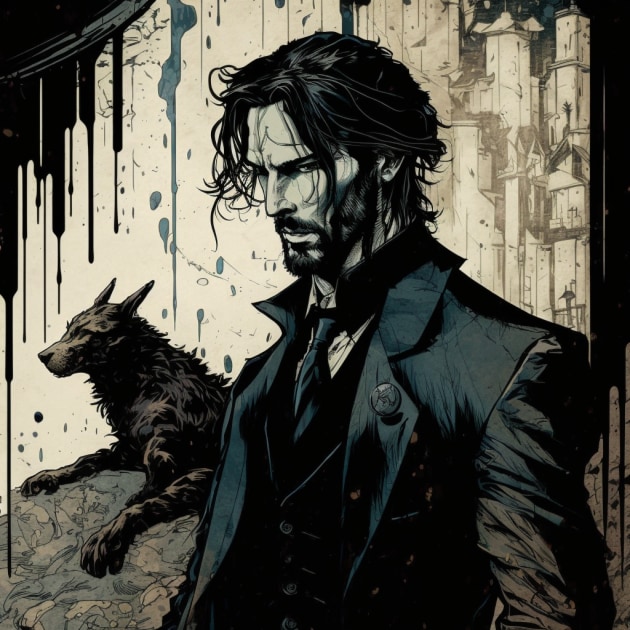 john-wick-art-style-of-arthur-rackham