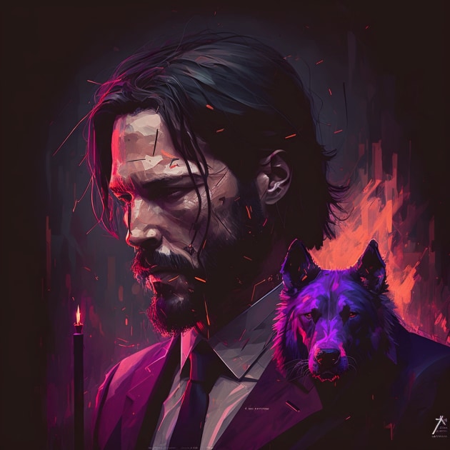 john-wick-art-style-of-atey-ghailan