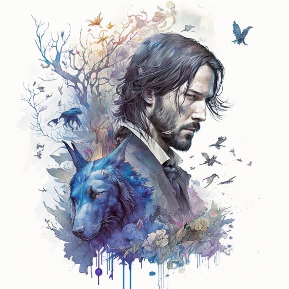 john-wick-art-style-of-stephanie-law