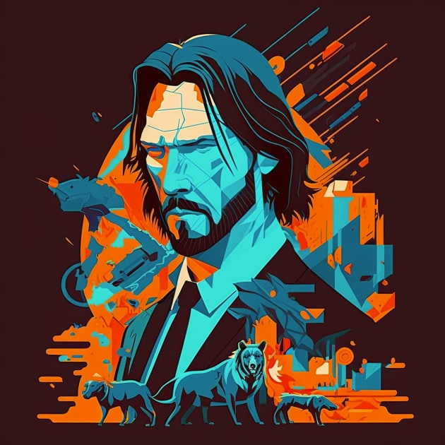 john-wick-art-style-of-tom-whalen