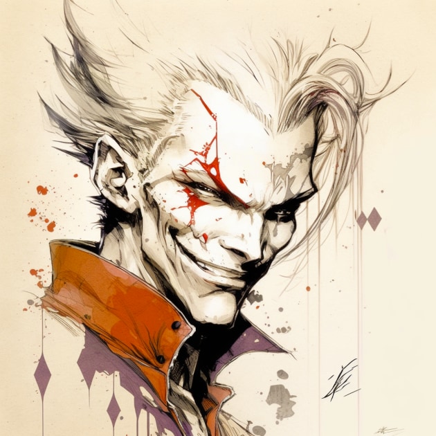 joker-art-style-of-akihiko-yoshida