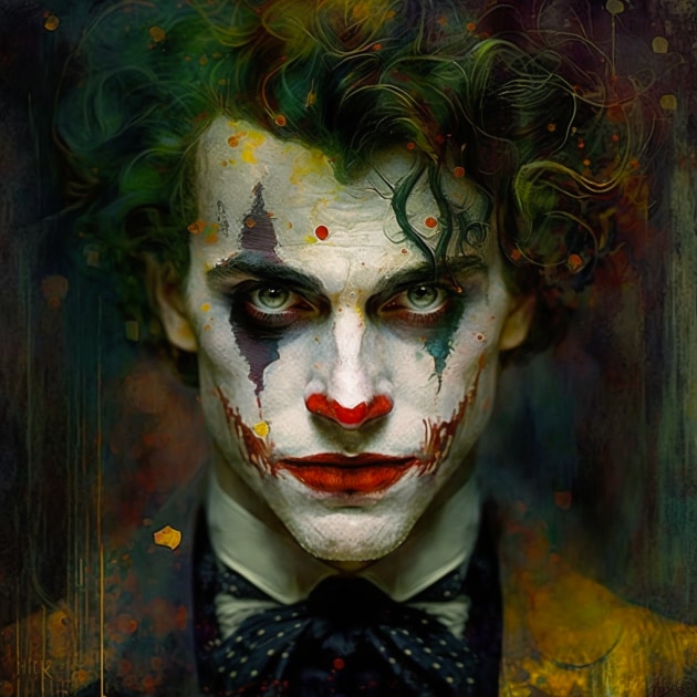 joker-art-style-of-gustav-klimt