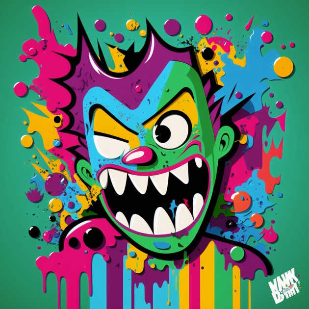 joker-art-style-of-jon-burgerman