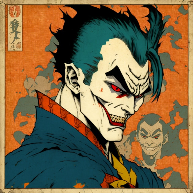 joker-art-style-of-utagawa-kuniyoshi