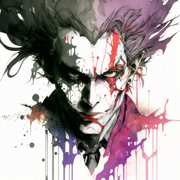 joker-art-style-of-yoshitaka-amano