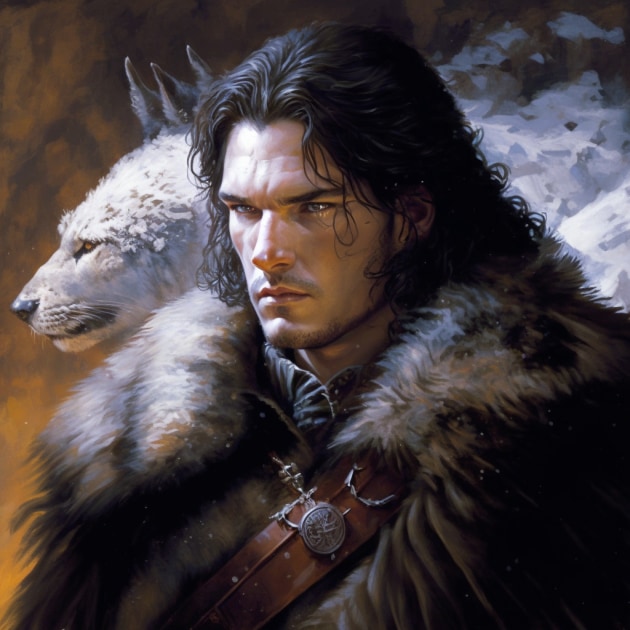 jon-snow-art-style-of-jeff-easley