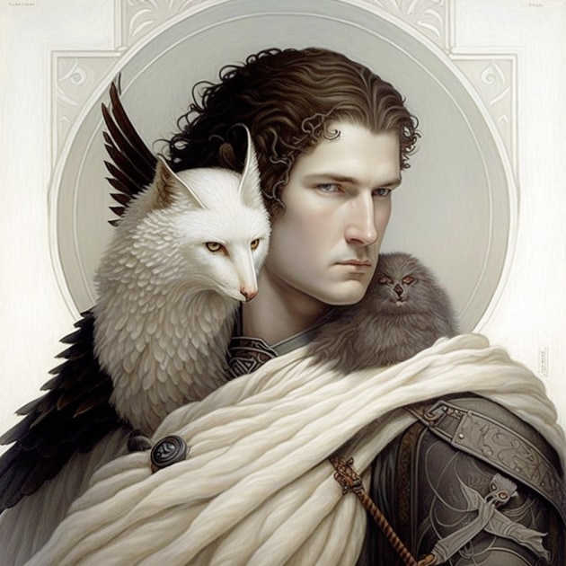 jon-snow-art-style-of-michael-parkes