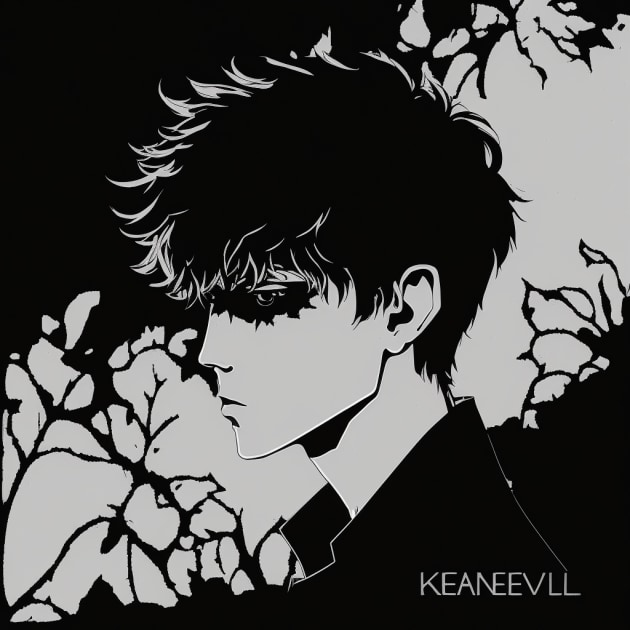 ken-kaneki-art-style-of-aubrey-beardsley