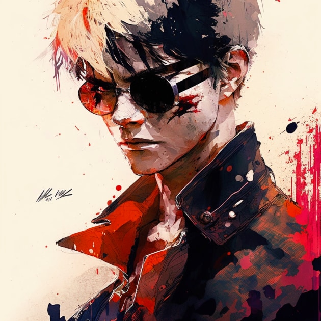 ken-kaneki-art-style-of-bill-sienkiewicz