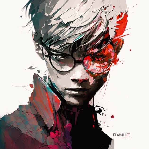 ken-kaneki-art-style-of-eric-canete