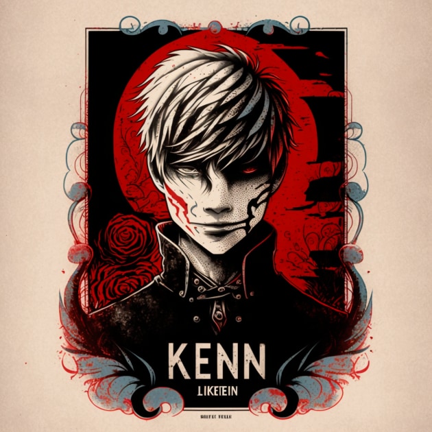 ken-kaneki-art-style-of-john-tenniel