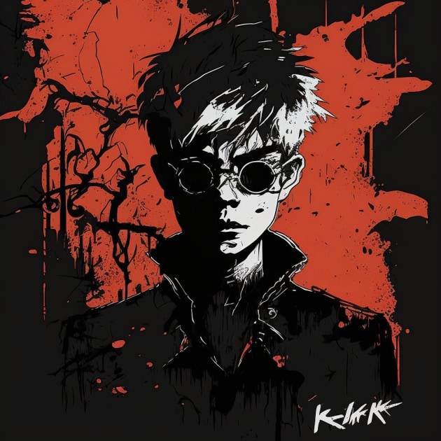 ken-kaneki-art-style-of-ralph-bakshi