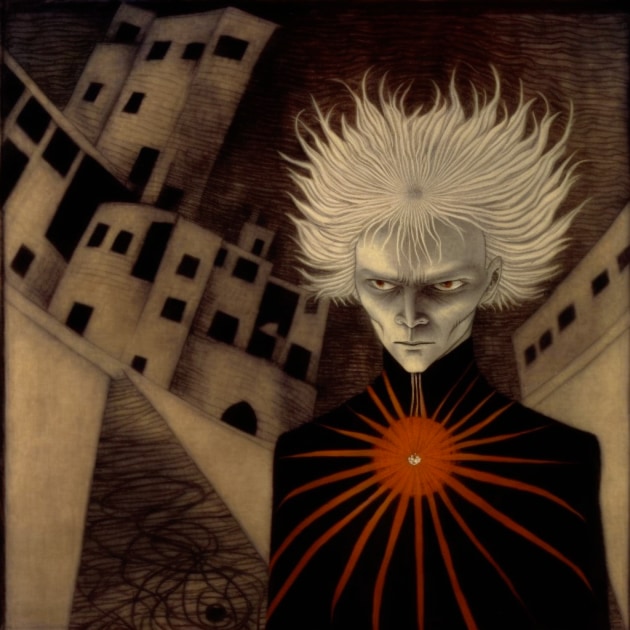 ken-kaneki-art-style-of-remedios-varo