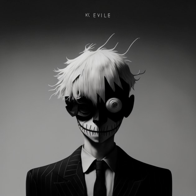 ken-kaneki-art-style-of-saul-steinberg