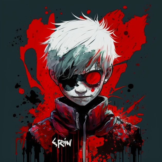 ken-kaneki-art-style-of-skottie-young