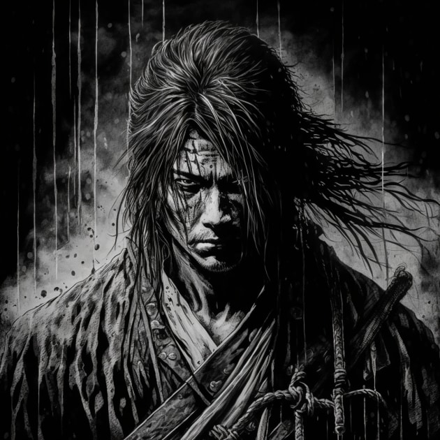 kenshin-himura-art-style-of-gustave-dore