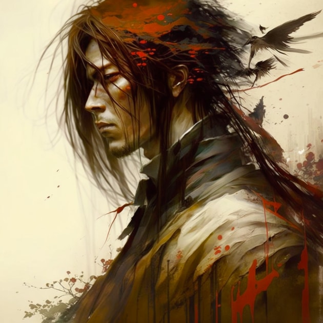 kenshin-himura-art-style-of-anne-bachelier