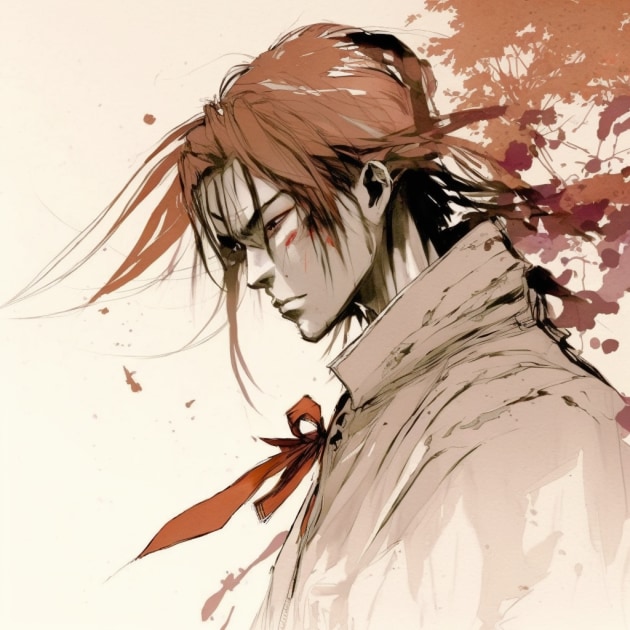 kenshin-himura-art-style-of-claire-wendling