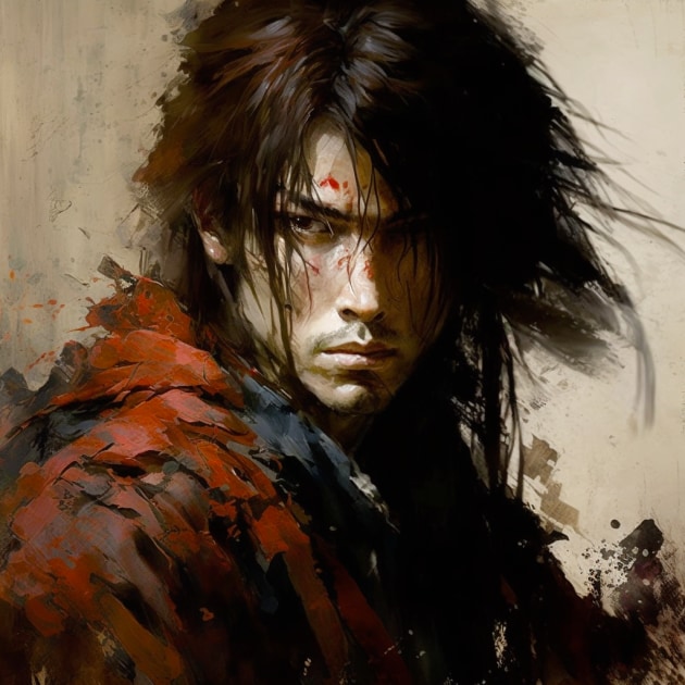 kenshin-himura-art-style-of-hans-makart