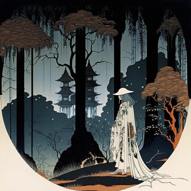 kenshin-himura-art-style-of-kay-nielsen