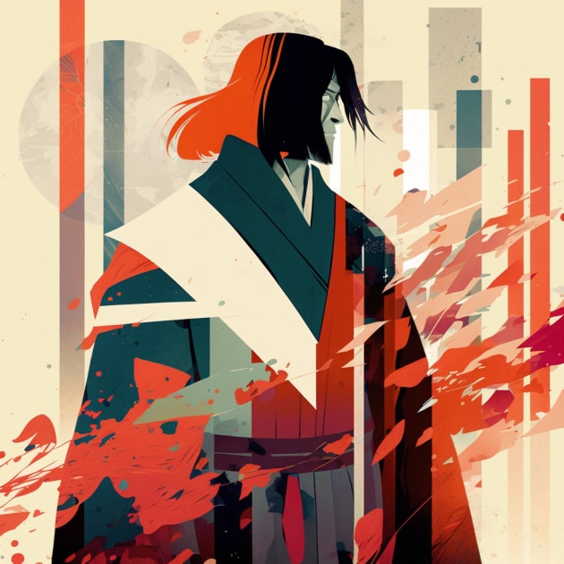 kenshin-himura-art-style-of-keith-negley