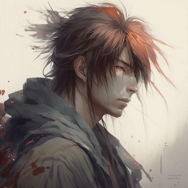 kenshin-himura-art-style-of-makoto-shinkai