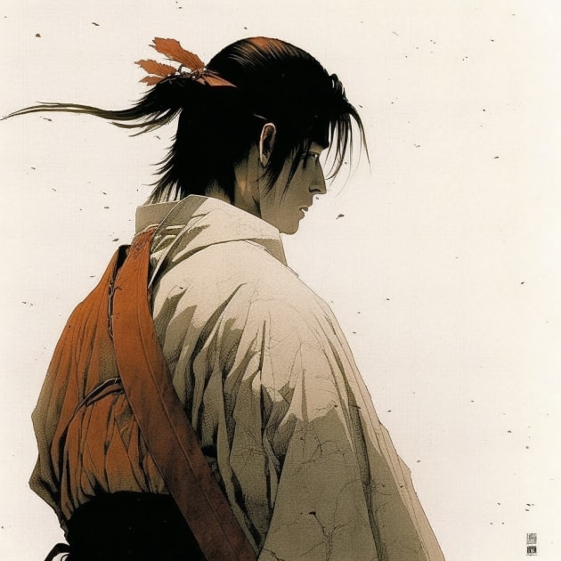 kenshin-himura-art-style-of-ohara-koson