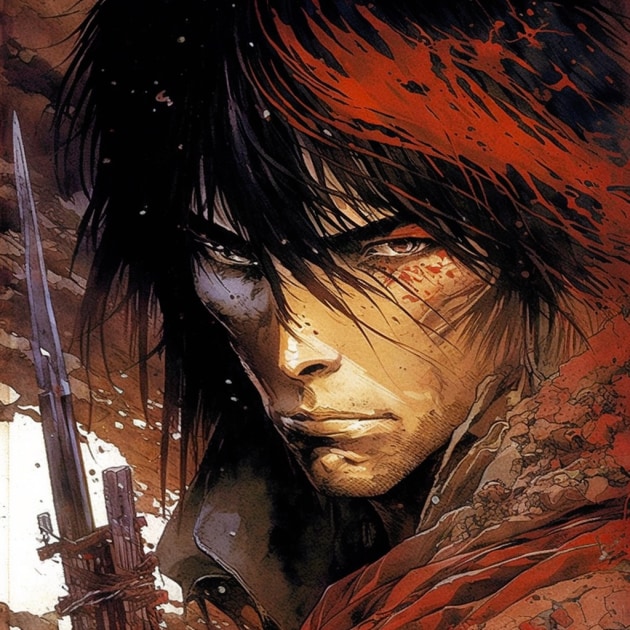 kenshin-himura-art-style-of-philippe-druillet