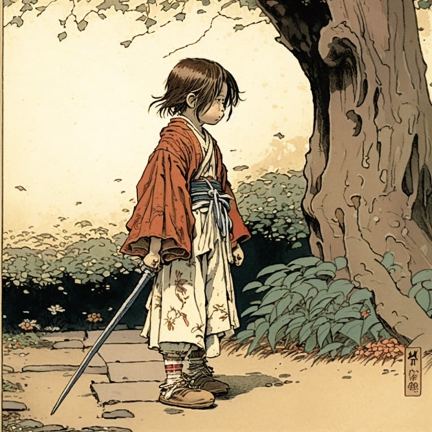 kenshin-himura-art-style-of-randolph-caldecott