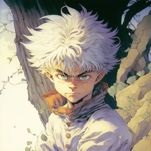 killua-zoldyck-art-style-of-charles-vess