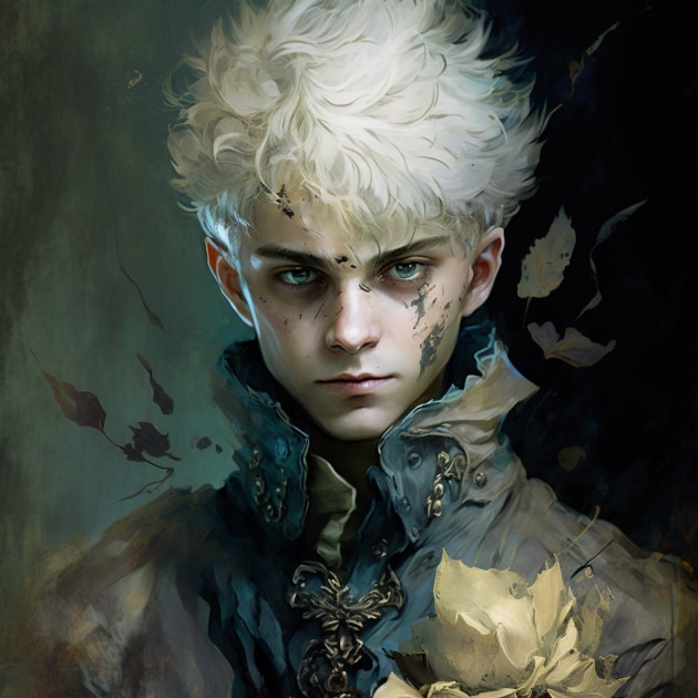 killua-zoldyck-art-style-of-hans-makart